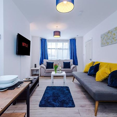 Half Mile To Etihad Stadium & Coop Arena, Free Parking, 6 Ppl Villa Manchester Buitenkant foto