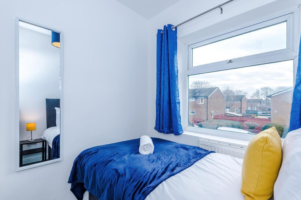 Half Mile To Etihad Stadium & Coop Arena, Free Parking, 6 Ppl Villa Manchester Buitenkant foto