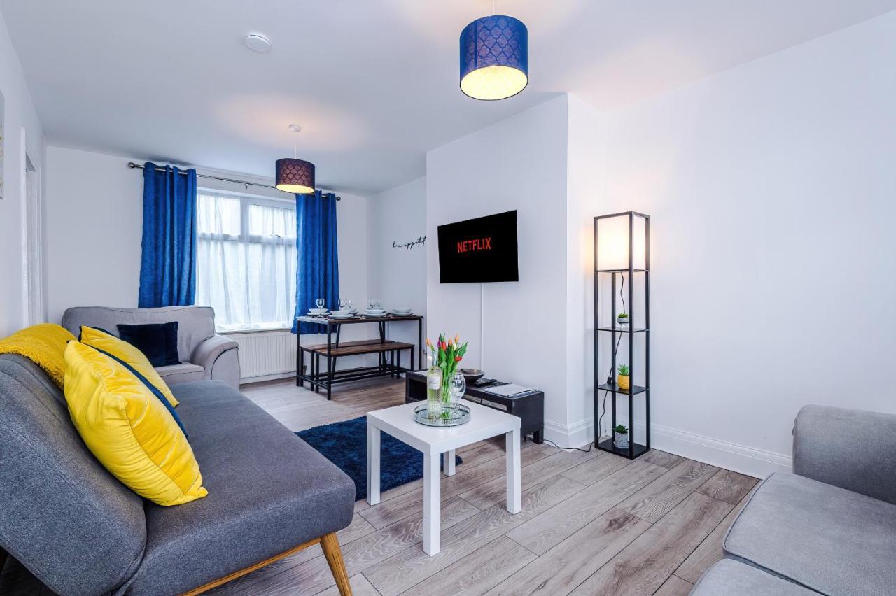 Half Mile To Etihad Stadium & Coop Arena, Free Parking, 6 Ppl Villa Manchester Buitenkant foto