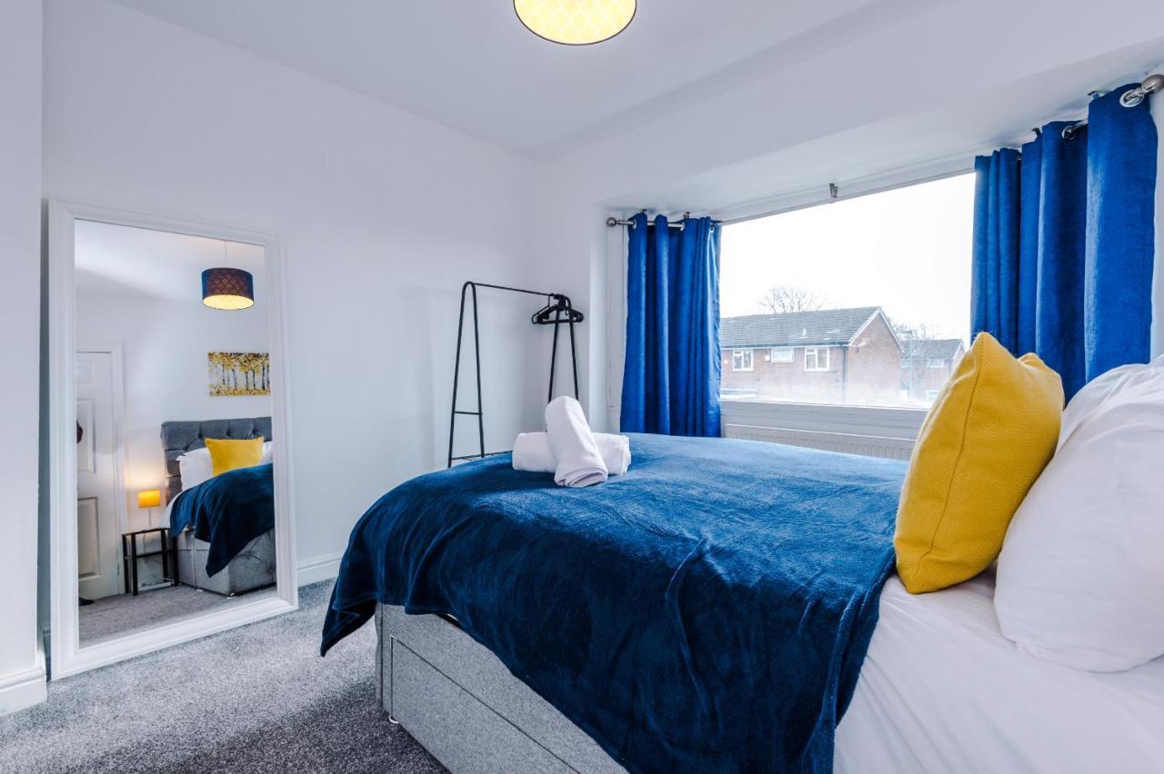 Half Mile To Etihad Stadium & Coop Arena, Free Parking, 6 Ppl Villa Manchester Buitenkant foto