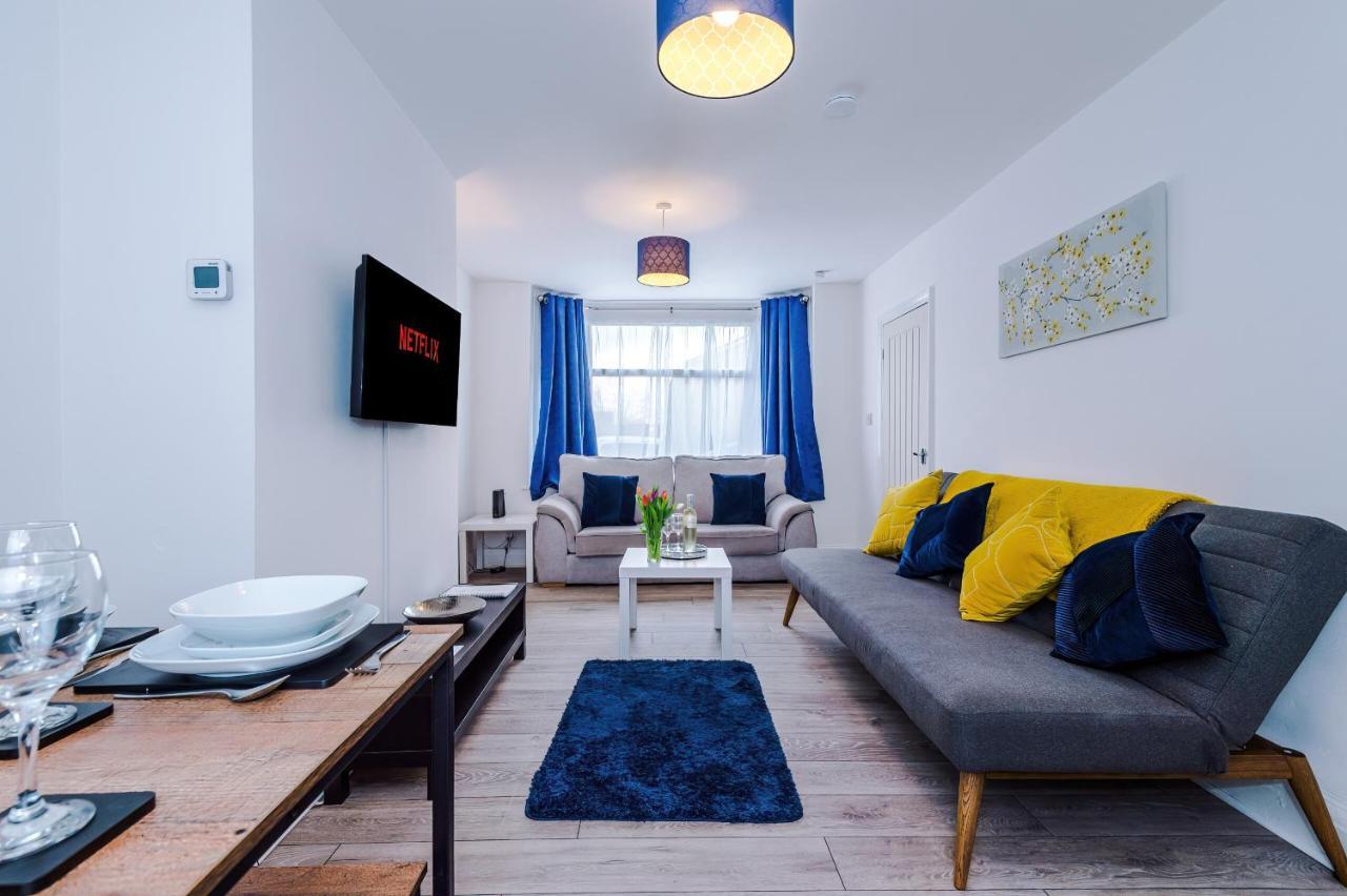 Half Mile To Etihad Stadium & Coop Arena, Free Parking, 6 Ppl Villa Manchester Buitenkant foto