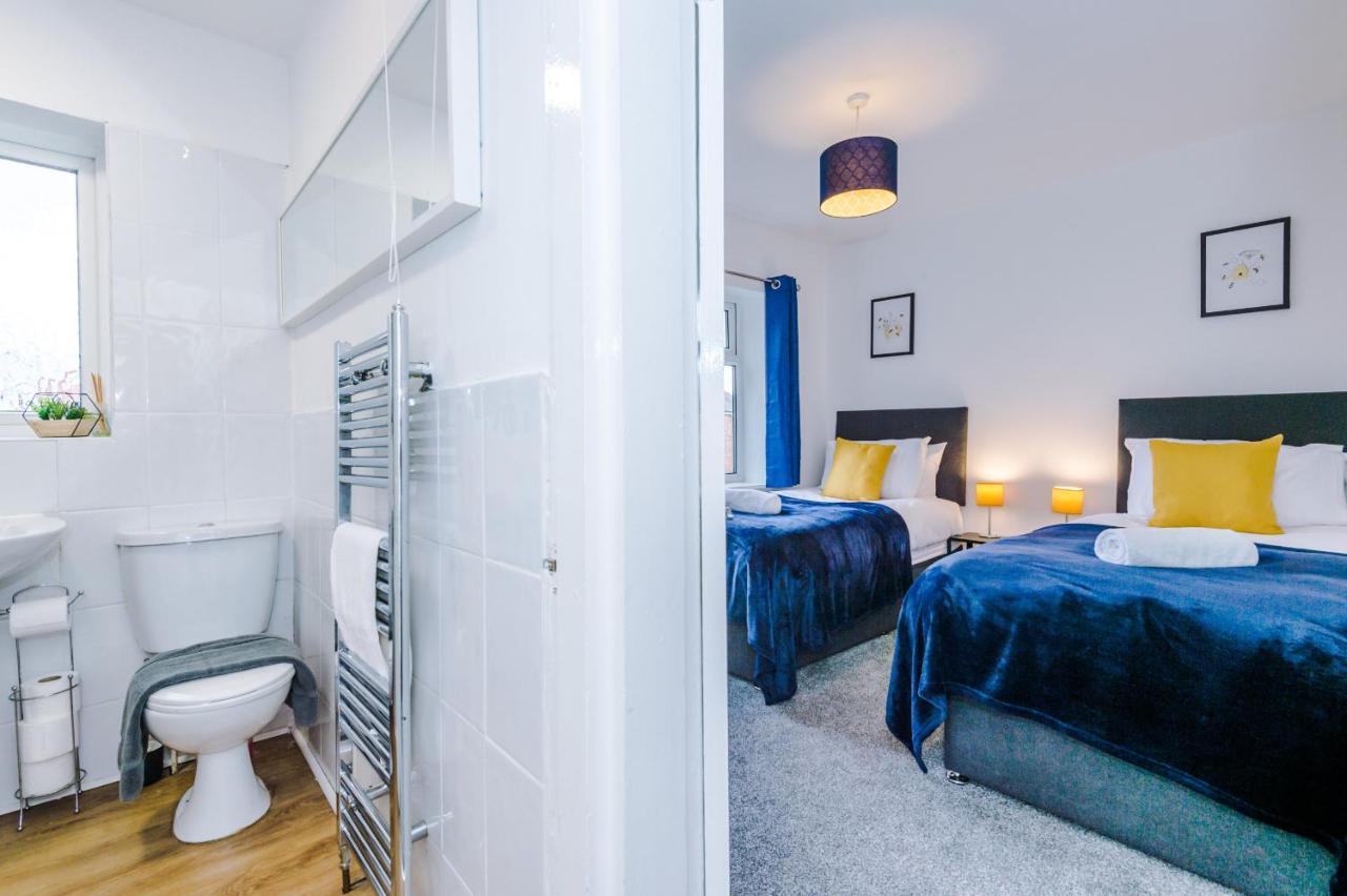 Half Mile To Etihad Stadium & Coop Arena, Free Parking, 6 Ppl Villa Manchester Buitenkant foto