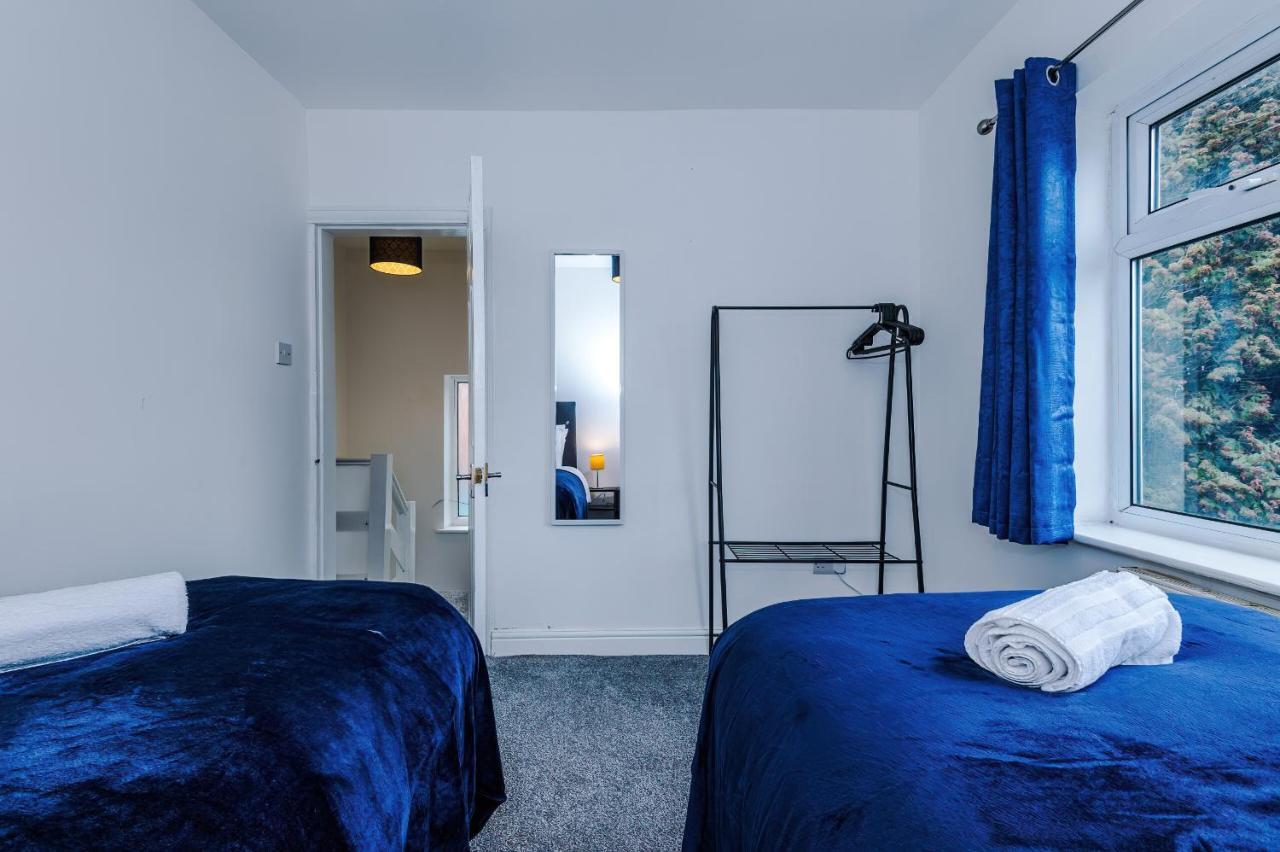 Half Mile To Etihad Stadium & Coop Arena, Free Parking, 6 Ppl Villa Manchester Buitenkant foto